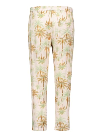 CARTOON Casual-Hose mit Gummizug in Nature/Green
