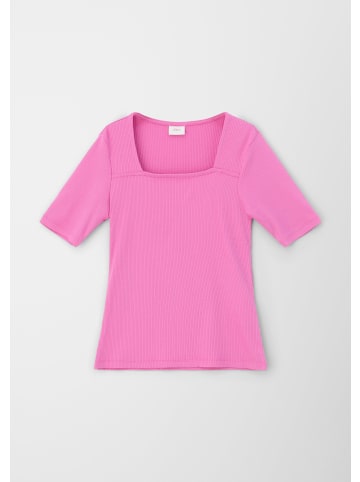 s.Oliver T-Shirt kurzarm in Pink