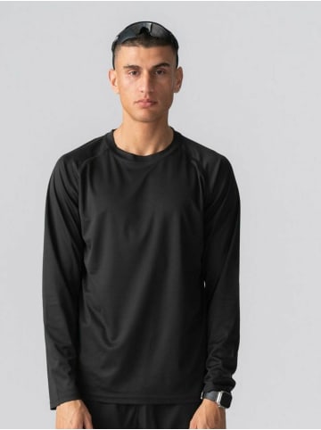 TeeShoppen T-Shirt Langærmet in Black