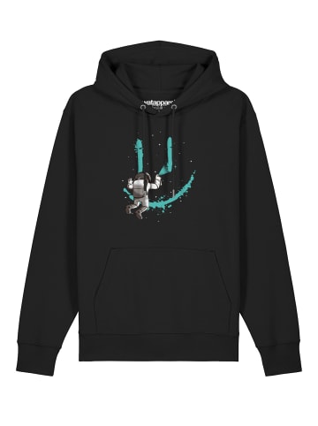 wat? Apparel Sweatshirt Graffiti Astronaut in Schwarz