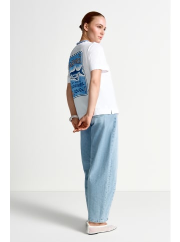 Rich & Royal Shirt in weiß blau