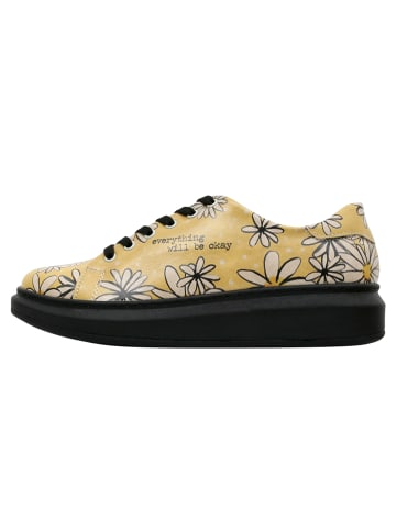 Dogo Myra Sneaker - Everything will be Okay in Gelb