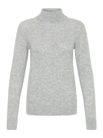 Oxmo Rollkragenpullover OXSigne in Grau