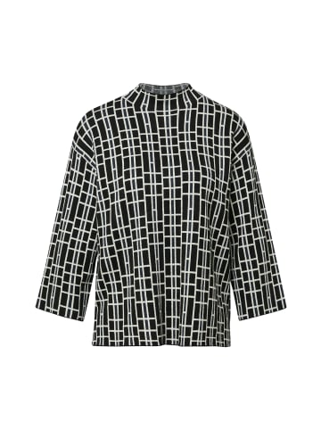 comma Pullover in schwarz beige - 0001