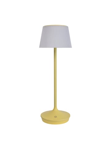 näve LED Außentischleuchte "EMMI" in gelb - (L)13 cm x (B)13 cm x (H)38 cm - EEK E