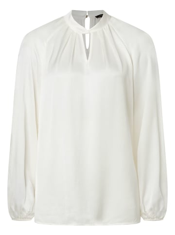 More & More Satinbluse in off white