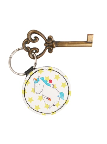 Mr. & Mrs. Panda Anhänger Einhorn Baby ohne Spruch in Weiß