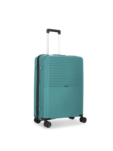D&N Travel Line 4000 4-Rollen Trolley 66 cm in grün