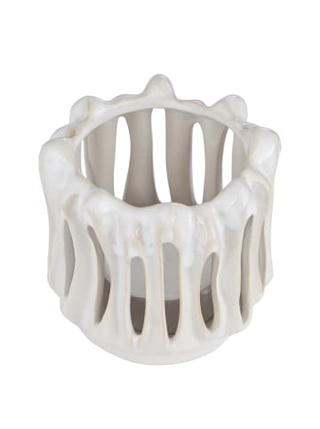 Butlers Windlicht HAZY SHADES in Beige