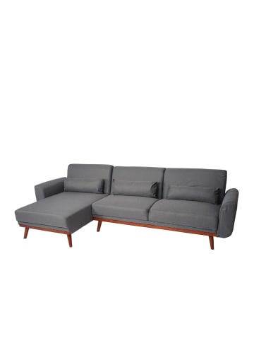 MCW Sofa mit Schlaffunktion J20, Anthrazit-grau