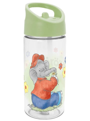 Geda Labels Trinkflasche Benjamin Blümchen in Grün - 450ml