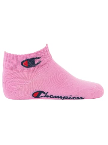 Champion Socken 3er Pack in Pink/Weiß/Blau