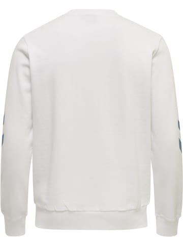 Hummel Hummel Sweatshirt Hmllegacy Unisex Erwachsene in WHITE/DEEP WATER