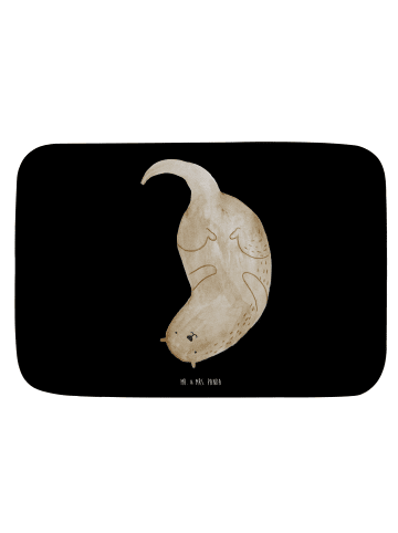 Mr. & Mrs. Panda Badläufer Otter Kopfüber ohne Spruch in Schwarz