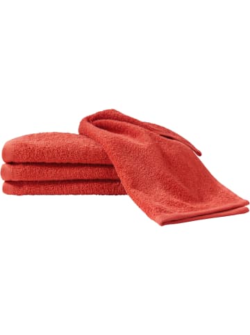 Erwin Müller Gästetuch 4er-Pack Ludwigsburg in terra