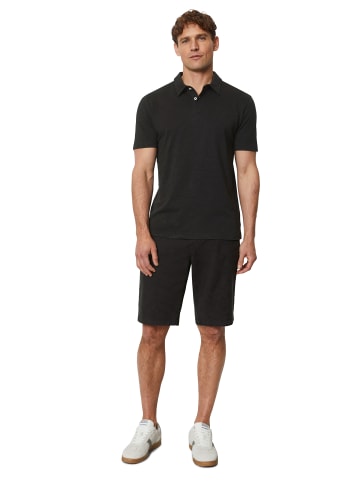 Marc O'Polo Poloshirt Jersey shaped in Schwarz