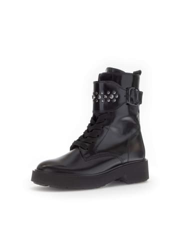 Gabor Fashion Schnürstiefeletten in schwarz