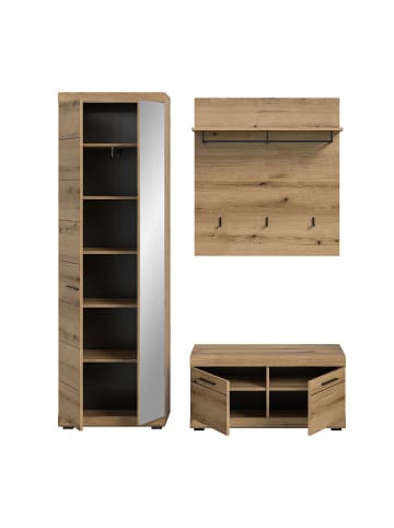 ebuy24 Garderobenmöbel Scout Eiche 167 x 40 cm