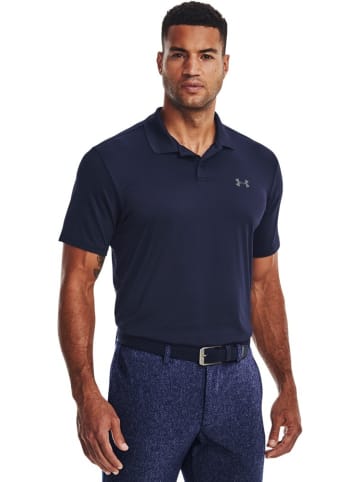 Under Armour Polo "UA Performance 3.0 Poloshirt" in Blau