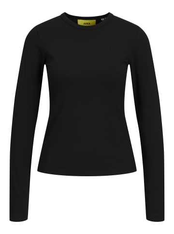 JJXX Langarm-T-Shirt in Black