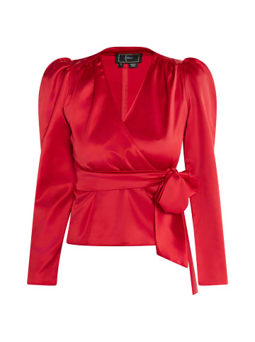 faina Damen Wickelbluse in Rot