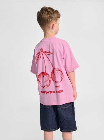 Hummel T-Shirt Hmljr Loose Kinder in PASTEL LAVENDER