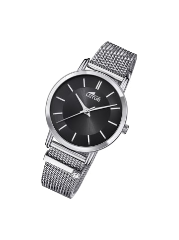 Lotus Analog-Armbanduhr Lotus Trendy silber mittel (ca. 33mm)