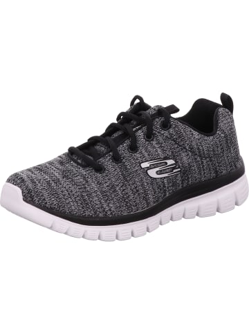 Skechers Schnürhalbschuh in schwarz