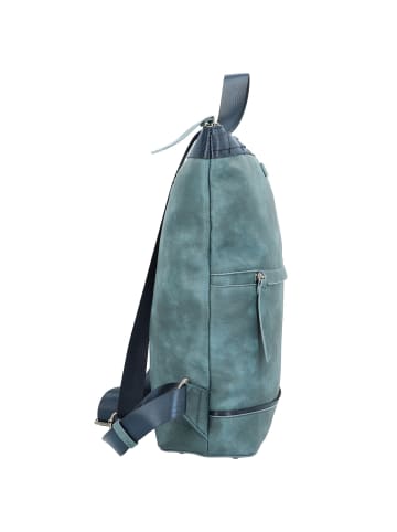 Greenburry Hanni Rucksack 40 cm Laptopfach petrol