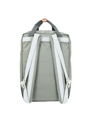 Doughnut Macaroon Euro 16 - Rucksack 38 cm (grey x dark grey) in grey x dark grey