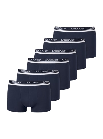 Schiesser Boxershorts Uncover in Dunkelblau