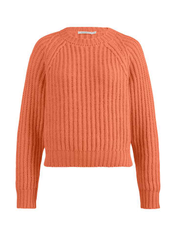 Hessnatur Strickpullover in papaya