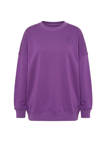 Studio Untold Sweatshirt in aubergine