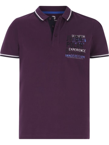Jan Vanderstorm Poloshirt FRETU in dunkelrot