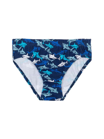 Minoti 5er-Set: Slip 9B BRIEF 4 in blau