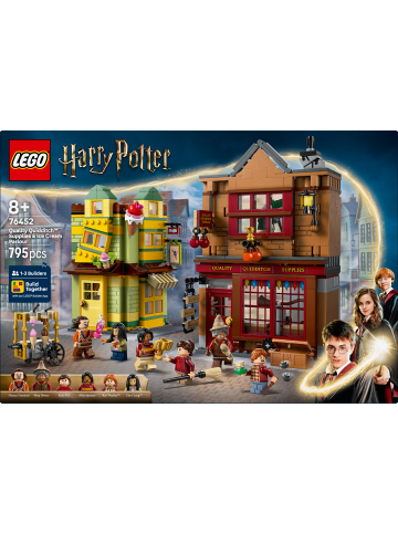 LEGO Qualität für Quidditch & Fortescues Eissalon in Mehrfarbig ab 8 Jahre