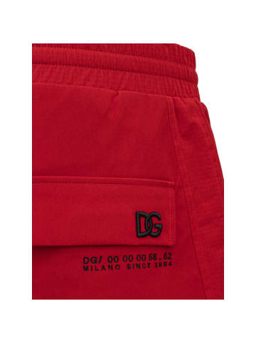 Dolce & Gabbana Rot Polyamid Athletik Hose