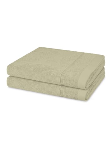Ross 2 X Duschtuch im Set Rubin in Sand