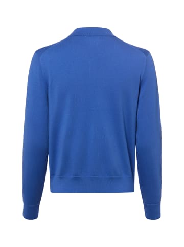 Marie Lund Strickjacke in blau - 0004
