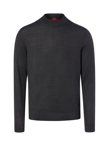 Finshley & Harding London Wollpullover in anthrazit - 0001