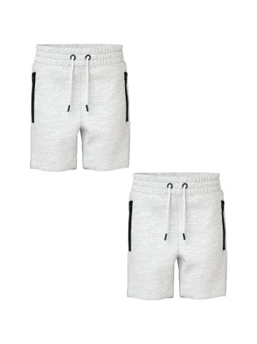 name it Shorts 2er-Set Regular Fit Sweat Sommer Hose in Grau