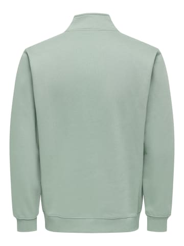 ONLY & SONS Sweatshirt in Iceberg Green