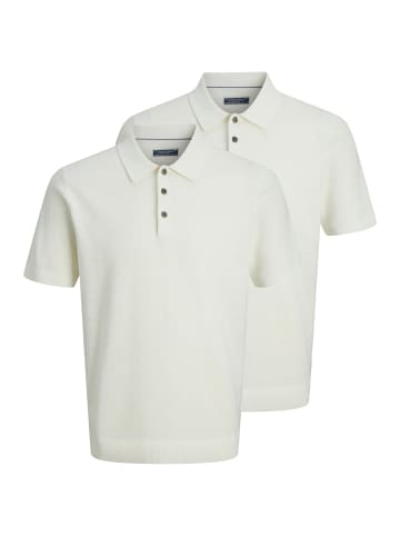 Jack & Jones Poloshirt Bluriley in Cloud dancer