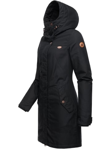 ragwear Wintermantel Jannisa in Black22