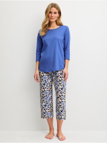 Calida Pyjama in deep cobalt