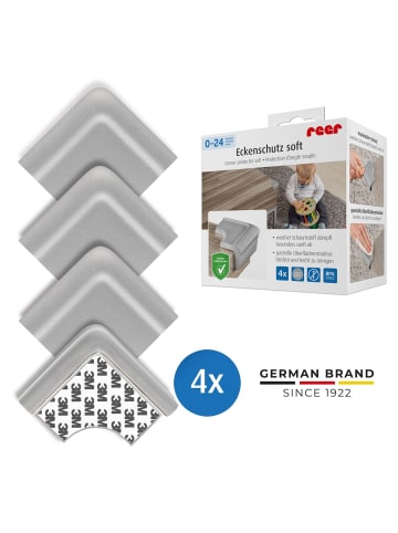 Reer Eckenschutz soft grau in Grau ab 0 Monate