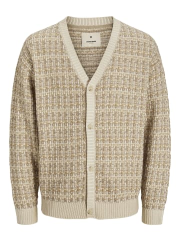Jack & Jones Strickjacke in Tannin