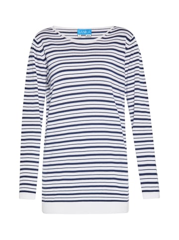 usha BLUE LABEL Women Sweater in Weiss Marine