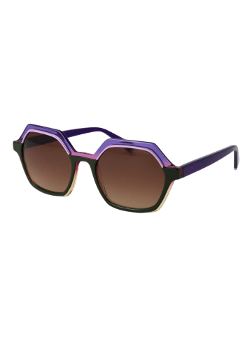 comma Sonnenbrille Geometrisch Mehrfarbig