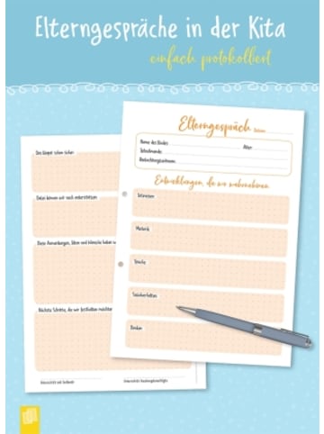 Verlag an der Ruhr Nonbook - Elterngespräche in der Kita - einfach protokolliert